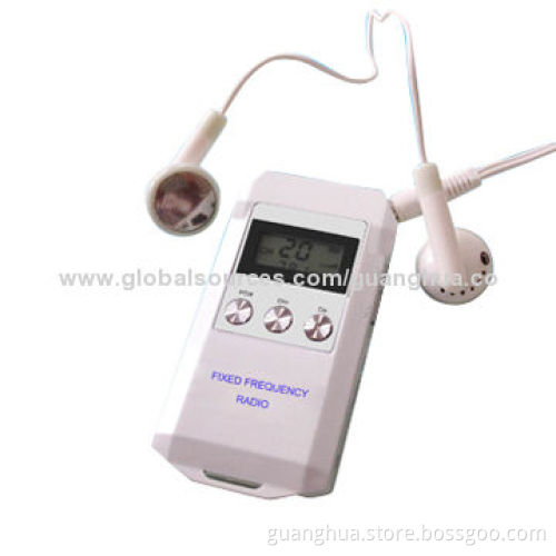 2014 Fixed frequency radio for sport, coming with wristband